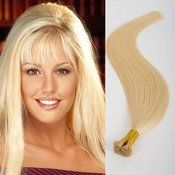 I tip pre bonded 613 color silky straight hair extension CX045